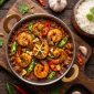 Garlic Chilli Prawn Masala