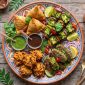 The Indian Kitchen Vegetarian Sampler