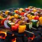 Vegetarisch Kebab / Vegetarian Kebab
